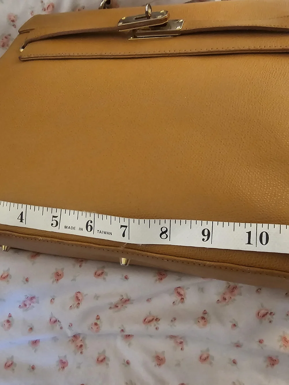 Classic Tan Top-Handle Women's Bag